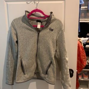 Gray Patagonia zip up